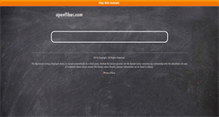 Desktop Screenshot of openfiber.com